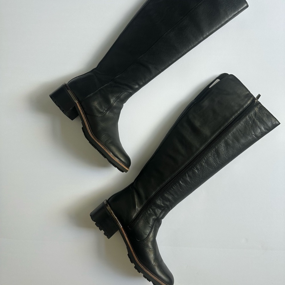 Vince Camuto Black Over the Knee Boots